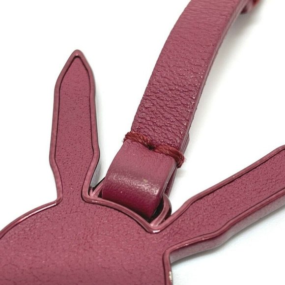 Authentic LOUIS VUITTON M62735 LV Rabbit Jeff Koons Bag Charm Key Holder Leathe - Picture 7 of 8